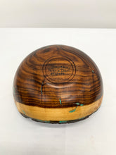 Load image into Gallery viewer, Valerie Doerr - Texas Ebony Bowl with Turquoise Inlay
