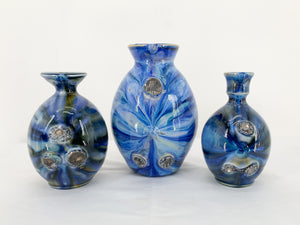 Brent Skinner - Side Fired Vase Trio