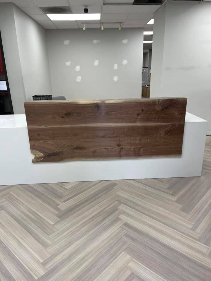 Walnut Counter Overlay