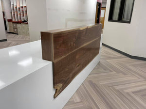 Walnut Counter Overlay