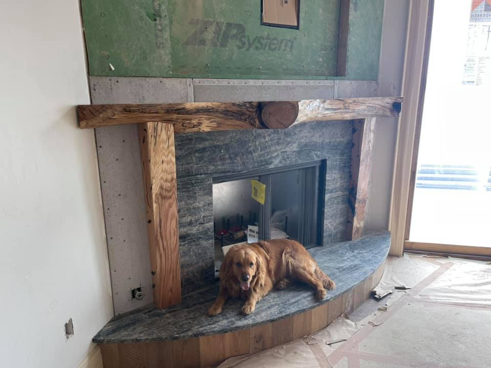 Red Oak Mantle