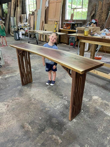 Walnut Sofa Table