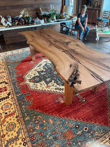 Red Oak Dining Table