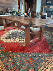 Red Oak Dining Table