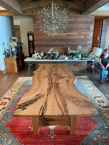 Red Oak Dining Table